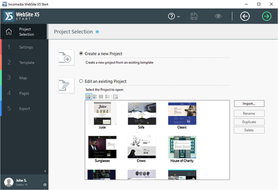 Incomedia WebSite X5下載