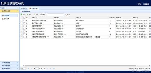 ssm框架基于javaweb在線投票系統的設計與實現源碼 論文 ppt 代碼講解視頻 安裝視頻 包安