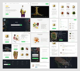 套完整的pc app sketch素材模板免費下載 psd格式 編號18173404 千圖網(wǎng)