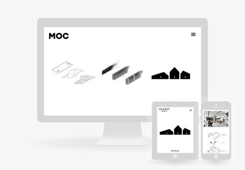 設計裝修品牌公司官網 moc design 墨刻 軟裝網站設計 喜茶店鋪裝修