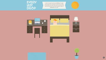 飽和的配色方案 國外現代網頁設計